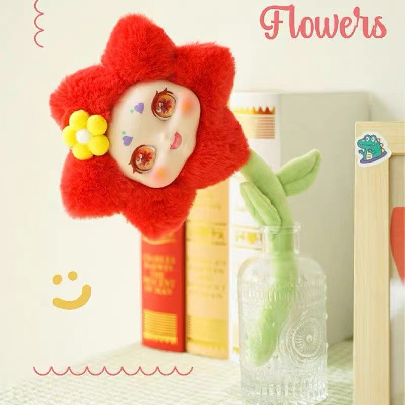 KIMMON Plush Flower Series Dolls