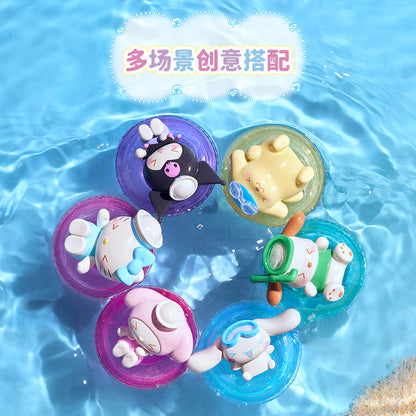 【BOGO】Sanrio Characters Mini Swim Ring Series PVC Figures