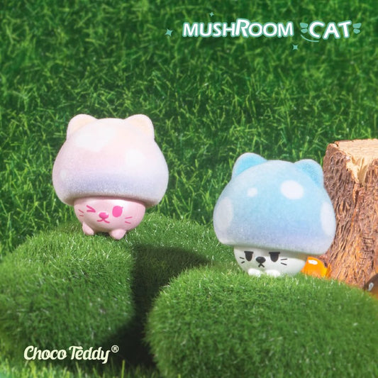 Mushroom Cat Mini Beans Series Dolls