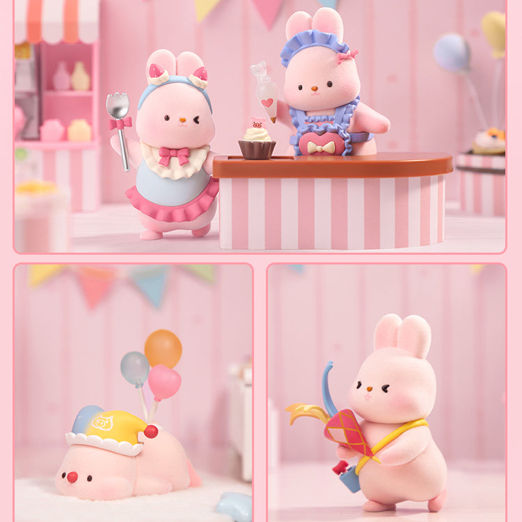 MoMo Bunny Anniversary Series PVC Figures