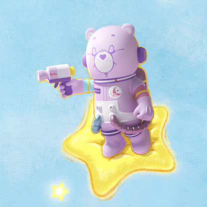 MEGA SPACE MOLLY 400%+100% Sweet Dreams Bear Figures