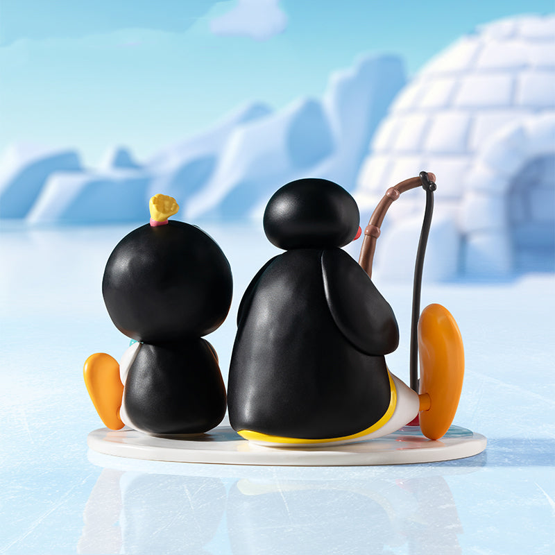 Baby Molly x PINGU Fishing Time PVC Figure