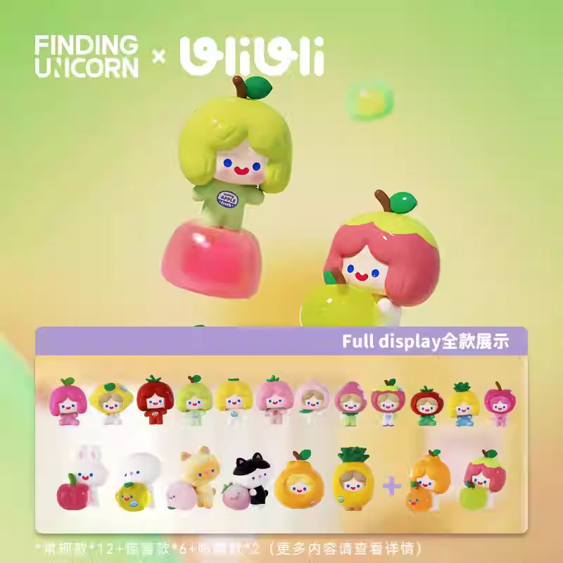 UliUli Rico Fruit Party Series Mini Beans Figures