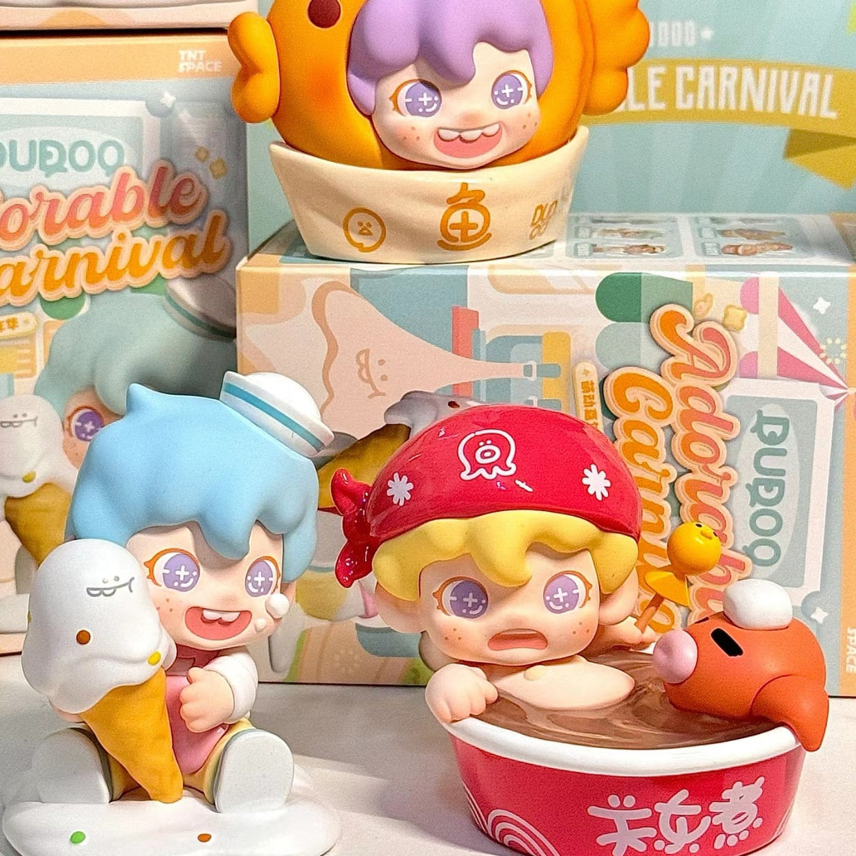 DUDOO Adorable Carnival Series PVC Figures