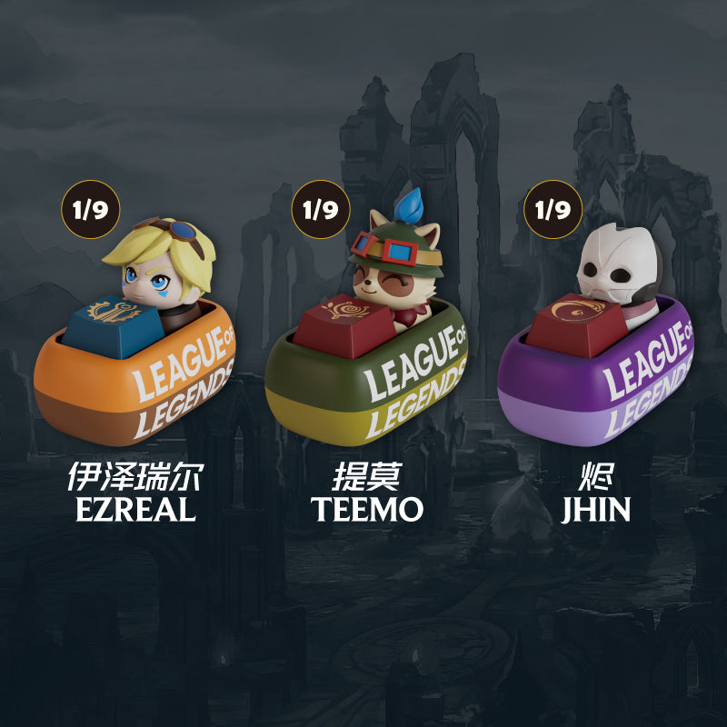 The League of Legends Keycaps Series Figures