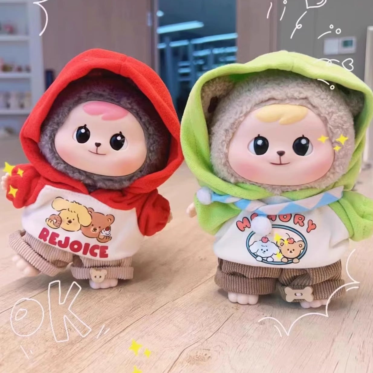 Bao-ao Cuddle  Series Plush Dolls