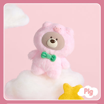 Gi-ft Bear Animal Costume Series Plush Pendant Dolls