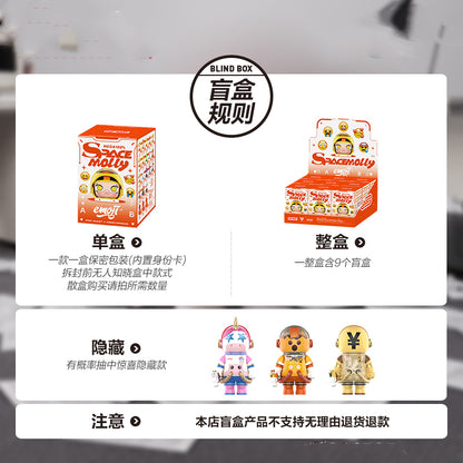 MEGA SPACE MOLLY 100% × emoji V4 Series Figures
