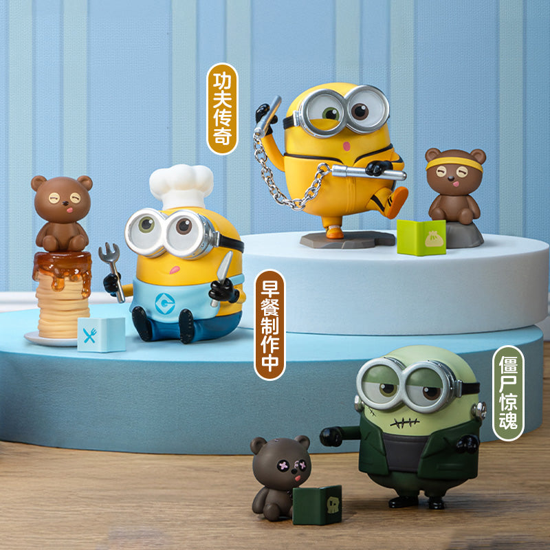 Minions Bedtime Stories by Bob and Tim Series Figures