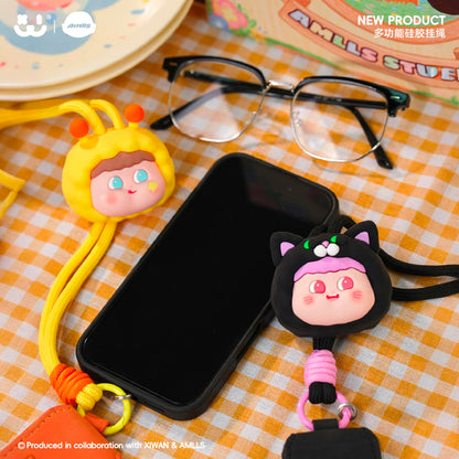 AMLLS Baby Animal Series Lanyard Figures