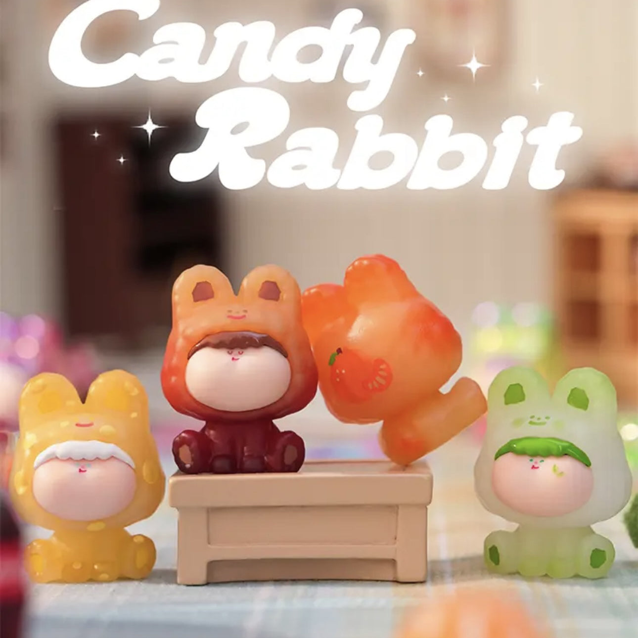 AMLLS Candy Rabbit Series Mini Beans Figures