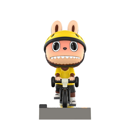 The Monster Labubu Summer Cycling Figure