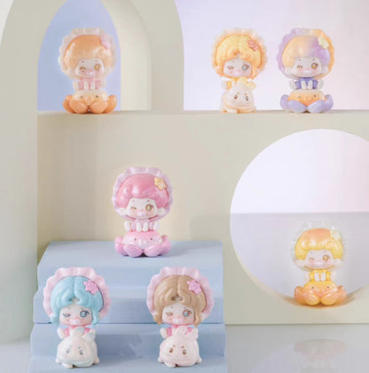 Mikuku Colorful Bubble Hall Particle Series Mini Beans Figures