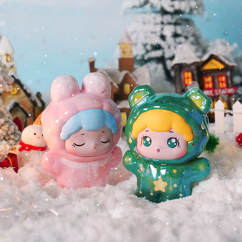 BaoBao's Pet Store Christmas Carnival Wreath & Aurora Series Figures
