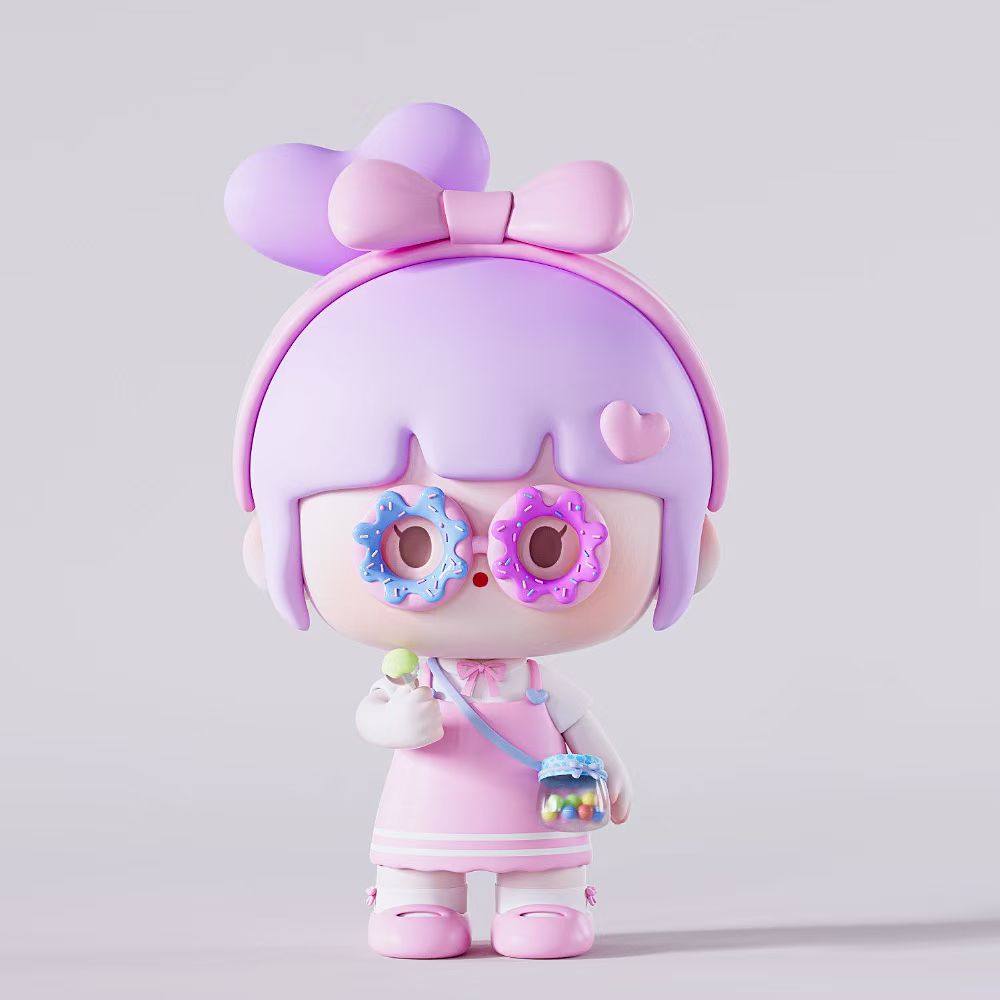 Sugar Heart Series Figures