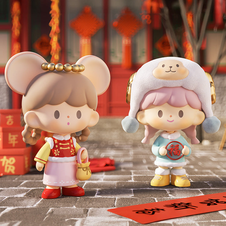 【SALE】zZoton New Year in Apple Village Series Figures