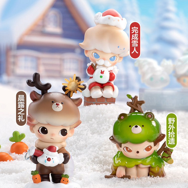 DIMOO Letters from Snowman Series PVC Figures