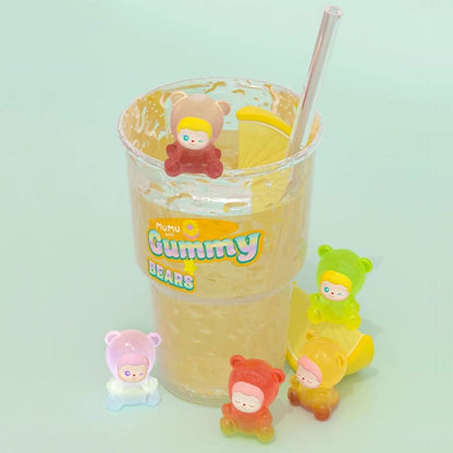 【BOGO】MUMU Bear Mini Beans Series PVC Figures