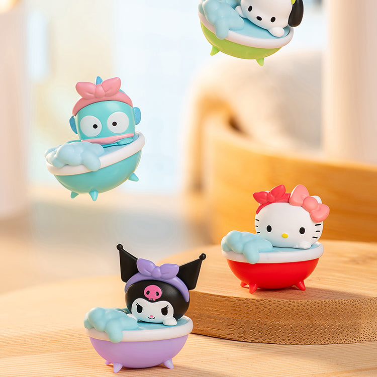 Sanrio Characters Bubble Bathtub Mini Beans Series PVC Figures