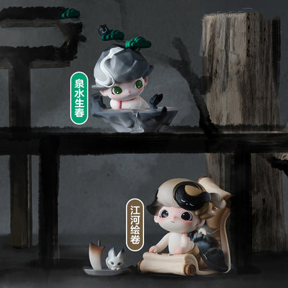 DIMOO Stories in the Cup Series PVC Figures