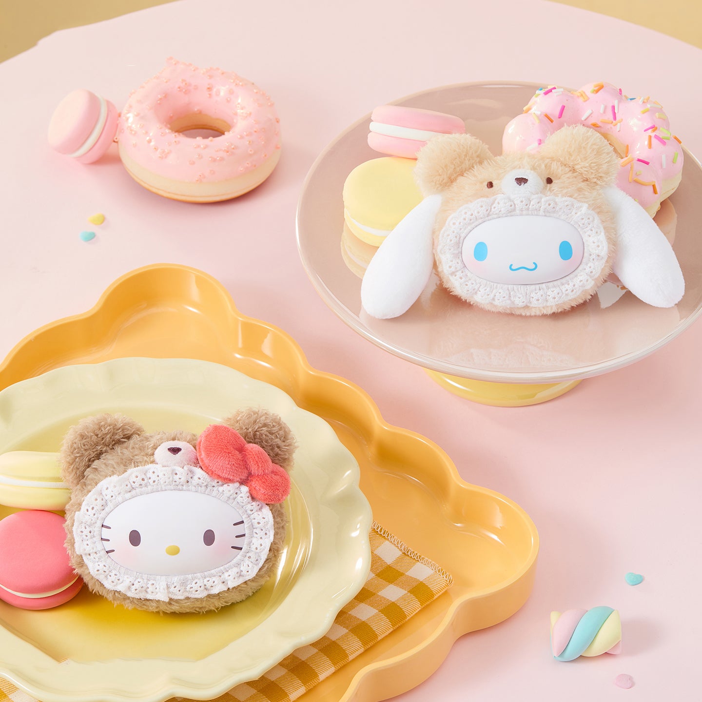 SRO Fluffy Teddy Bear Series Plush Pendant Dolls – Hahatoys