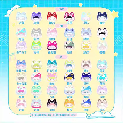 MIKKA Gaming Diary Mini Beans Series PVC Figures