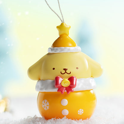 Sanrio Characters Winter Water Sound Bell Series PVC Figures