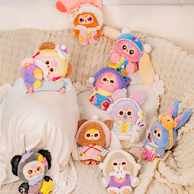 Baby Three Sweet Dream 100% Series Plush Dolls