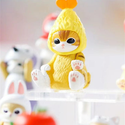 Mofusand Don't Want To Be A Cat Mini Beans Series PVC Figures