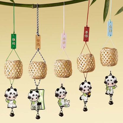 City Break DIMOO·CHENGDU Limit Bamboo Weaving Windbell Series Toys