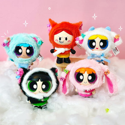 Powerpuff Girls Animal Cape Series Plush Dolls