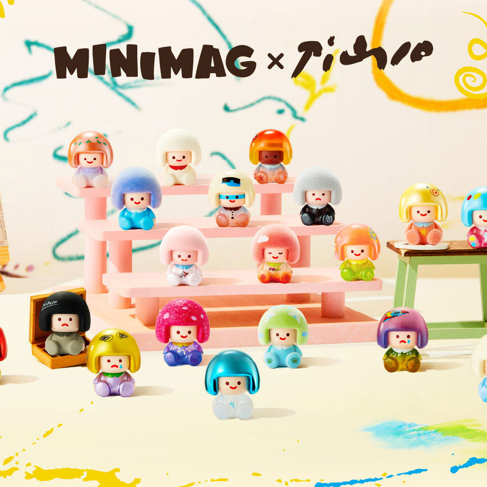 Mini Mag Mini Picasso Series Mini Beans Figures