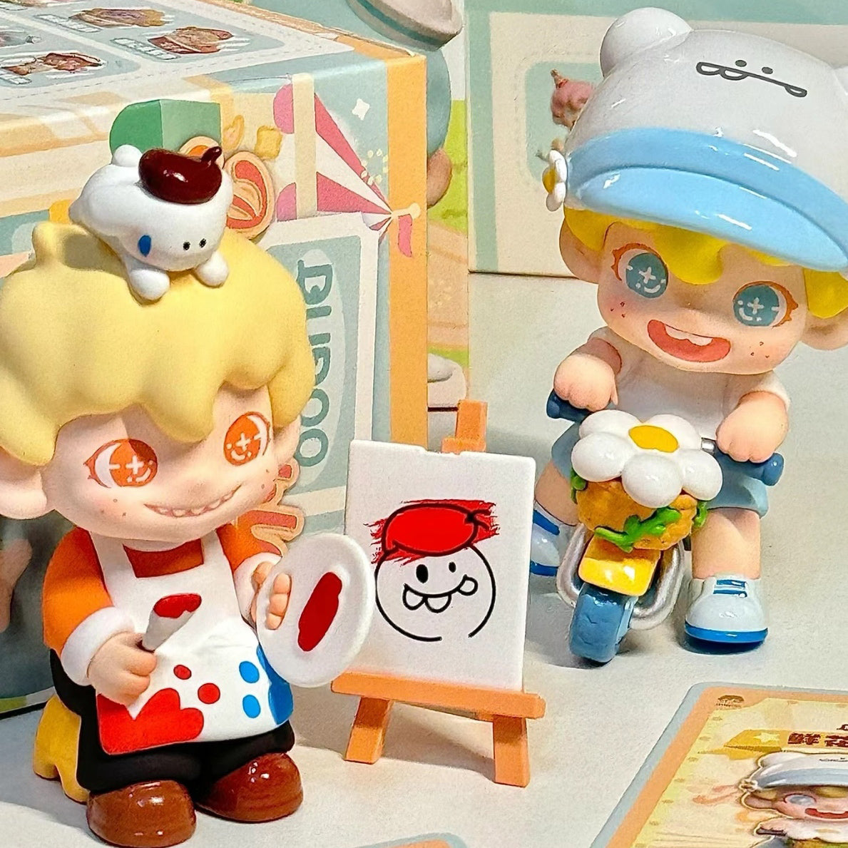 DUDOO Adorable Carnival Series PVC Figures