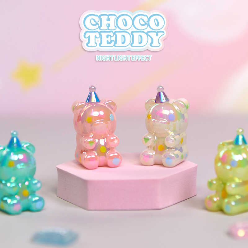 Choco Teddy Colorful Candy Series PVC Figures