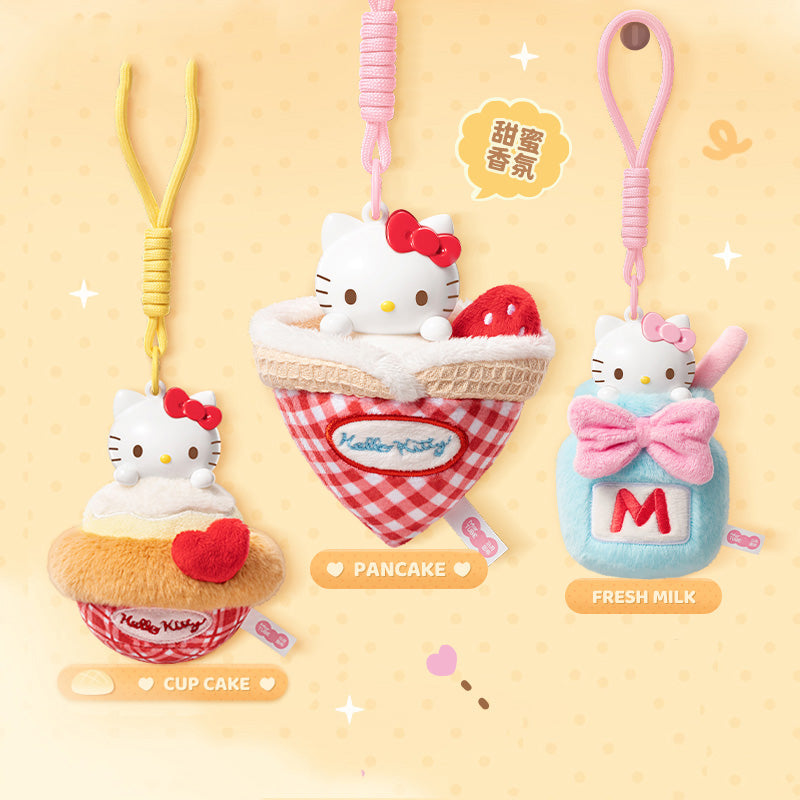 Hello KT Low Tea Aromatherapy Series Plush Pendant Dolls