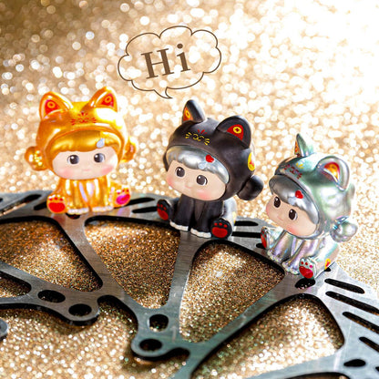 【BOGO】FuFu Zhao Cai Lucky Cat Mini Beans Series Figures