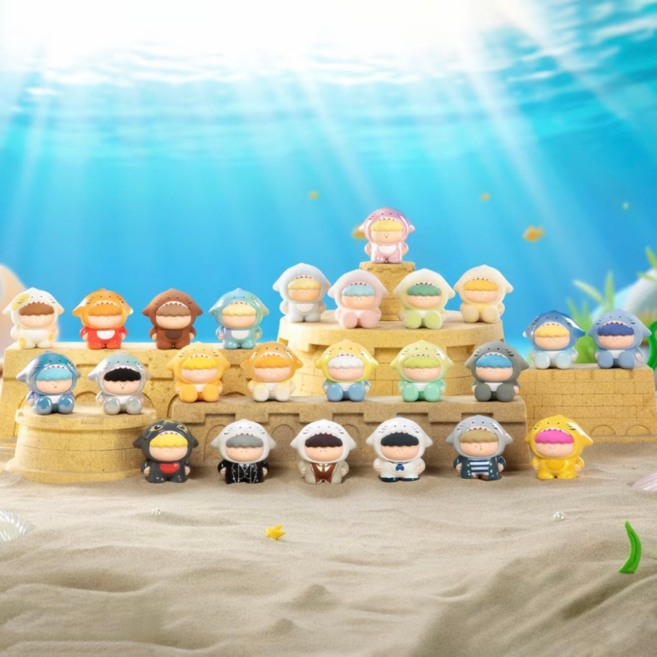 Sharki - Little Shark Series Mini Figures