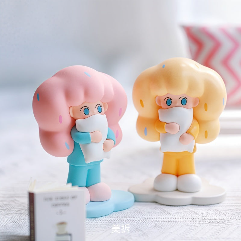 Fluffy Lili It's also very happy to be alone Series Figures