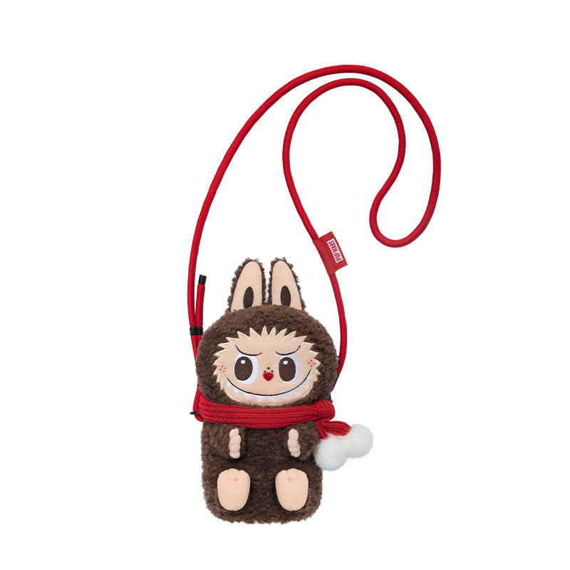 THE MONSTERS Classic Series-LABUBU Plush Doll Shoulder Bag