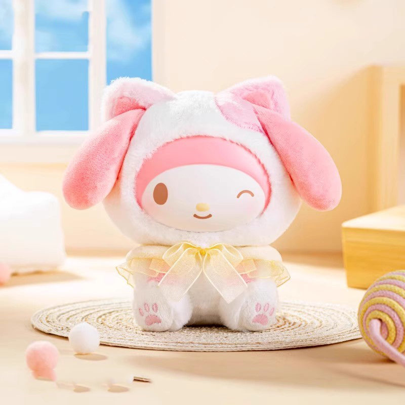 SRO Characters Play With Kittens Series Plush Dolls