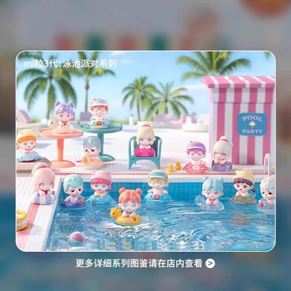 TNTSPACE Pool Party Series Mini Beans Figures