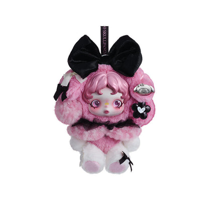 SKULLPANDA × MY MELODY & KUROMI Plush Pendant Dolls