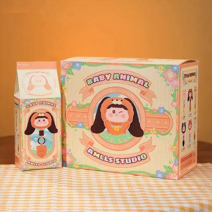 AMLLS Baby Animal Series Lanyard Figures