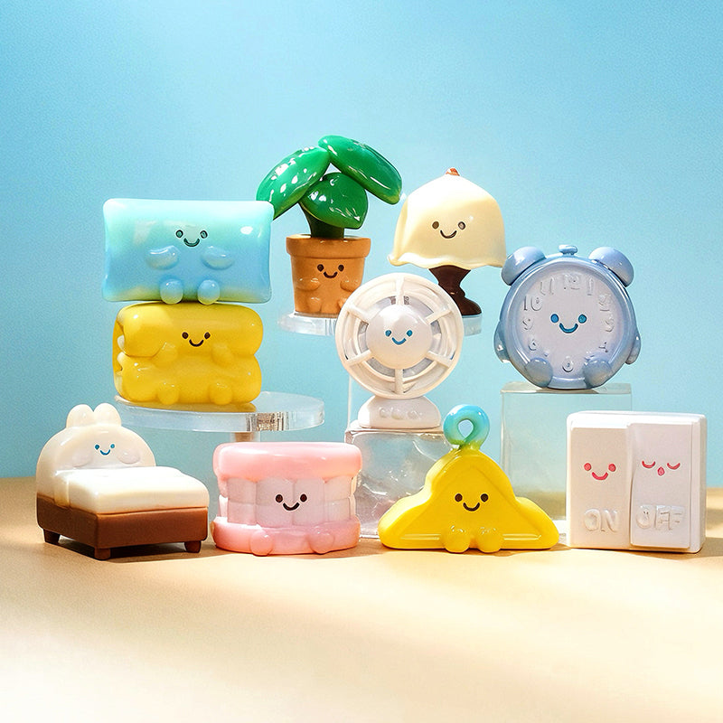 Meichai Mini Beans Bedroom Series Figures