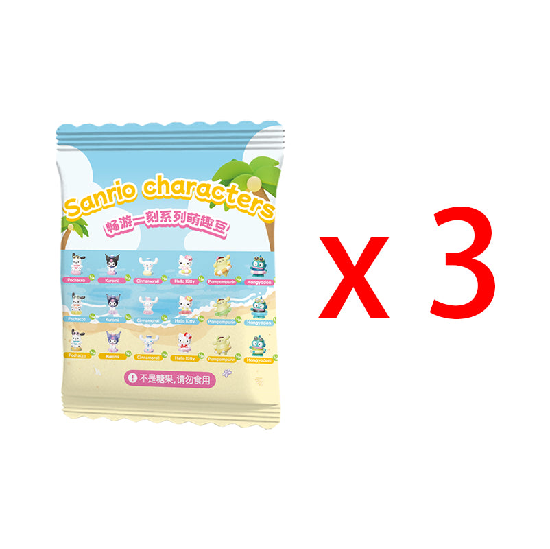 SRO Characters Swimming Series Mini Beans Figure