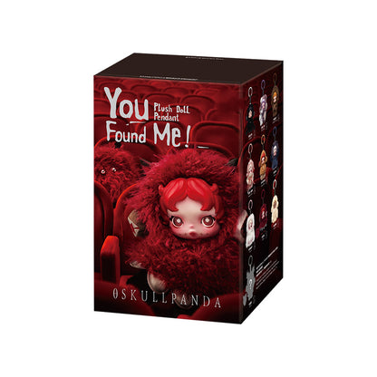 SKULL-PANDA You Found Me! Series Plush Doll Pendant