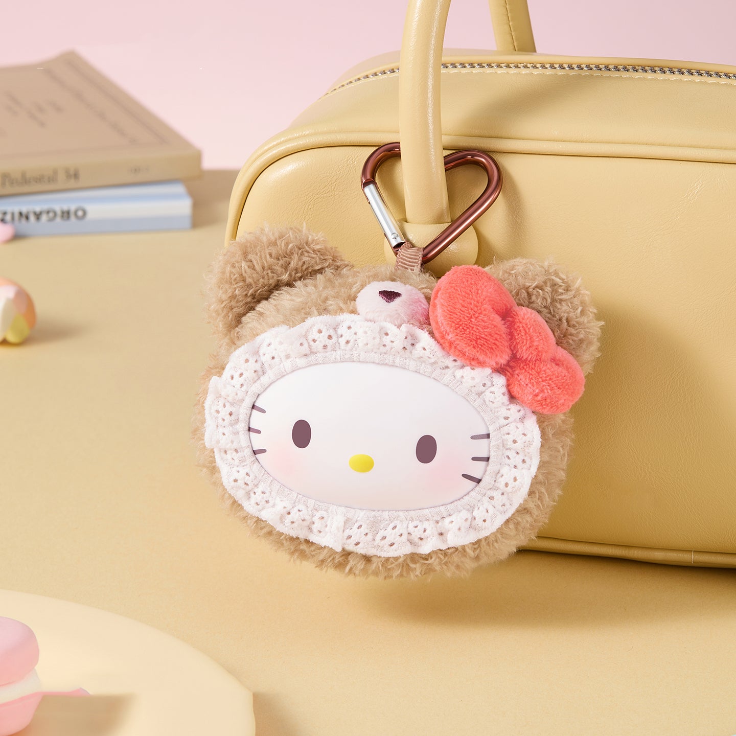 SRO Fluffy Teddy Bear Series Plush Pendant Dolls