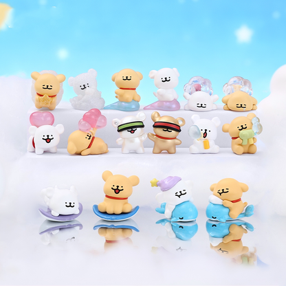 Maltese Dream Series Mini Beans Figures