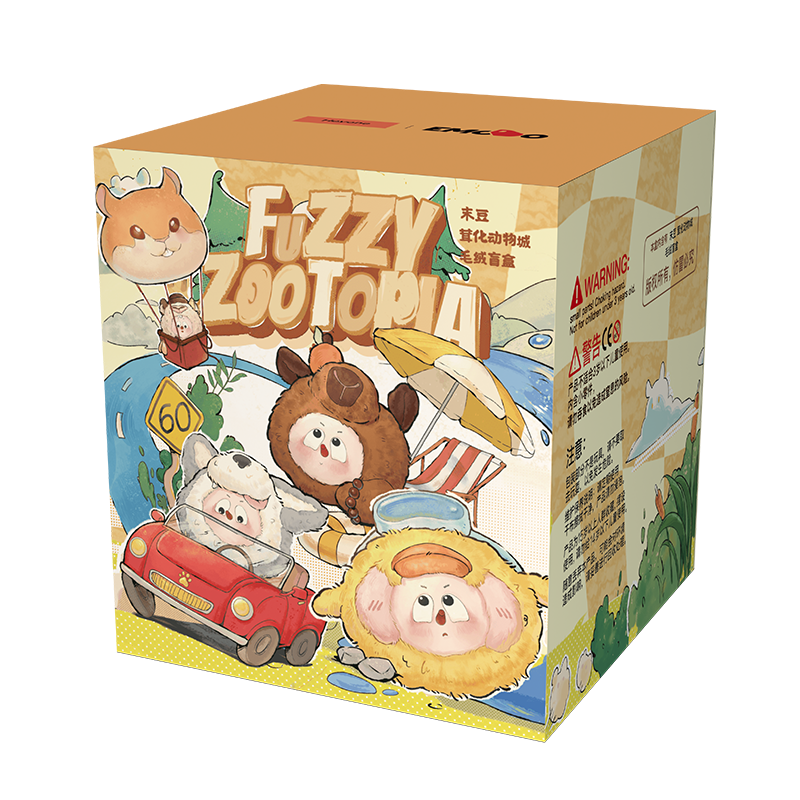 Emodo Fuzzy Zootopia Series Plush Dolls