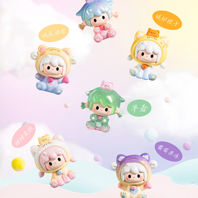 UU & Meow's Travel Series Mini Beans Figures